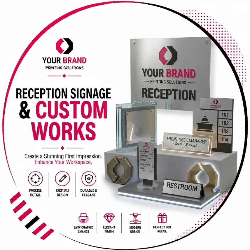 Reception Signage